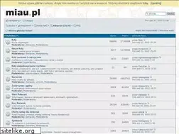 Sites similar to forum.miau.pl