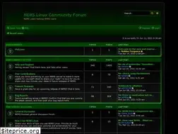 Sites similar to forum.nemslinux.com