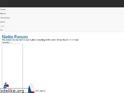 Sites similar to forum.nette.org