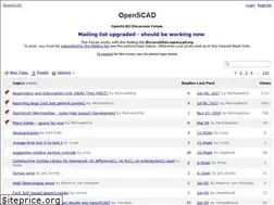 Sites similar to forum.openscad.org