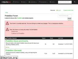 Sites similar to forum.piratebox.cc