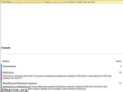 Sites similar to forum.poa.network
