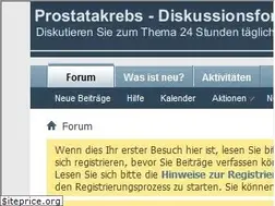 Sites similar to forum.prostatakrebs-bps.de