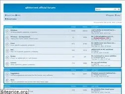 Sites similar to forum.qbittorrent.org
