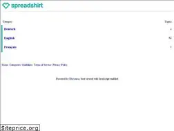 Sites similar to forum.spreadshirt.net