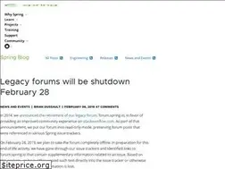 Sites similar to forum.springframework.net