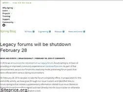 Sites similar to forum.springsource.org