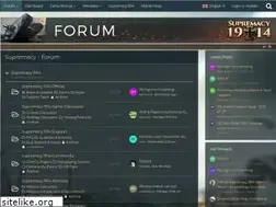 Sites similar to forum.supremacy1914.com