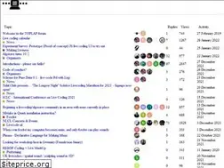 Sites similar to forum.toplap.org