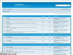 Sites similar to forum.transmissionbt.com