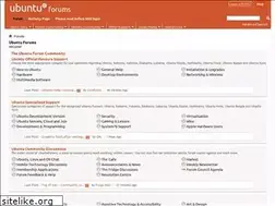 Sites similar to forum.ubuntu.com