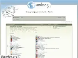 Sites similar to forum.unilang.org