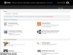 Sites similar to forum.unity3d.com