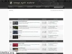 Sites similar to forum.vintagesynth.com