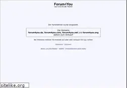 Sites similar to forum4you.de