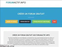 Sites similar to forumactif.info