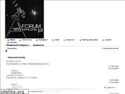 Sites similar to forumastronomiczne.pl