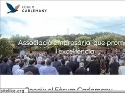 Sites similar to forumcarlemany.cat