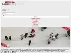 Sites similar to forumcivique.org