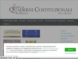 Sites similar to forumcostituzionale.it