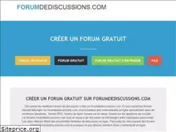 Sites similar to forumdediscussions.com