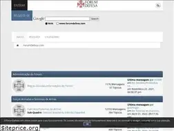 Sites similar to forumdefesa.com