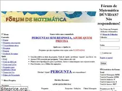 Sites similar to forumdematematica.org