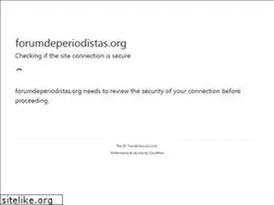 Sites similar to forumdeperiodistas.org