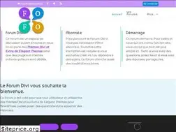 Sites similar to forumdivi.fr