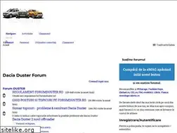 Sites similar to forumduster.ro