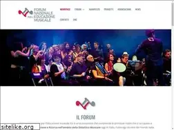 Sites similar to forumeducazionemusicale.it