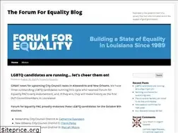 Sites similar to forumforequality.wordpress.com