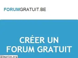Sites similar to forumgratuit.be