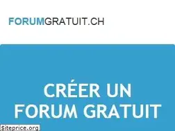 Sites similar to forumgratuit.ch