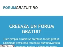 Sites similar to forumgratuit.ro