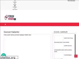 Sites similar to forumhaber.com