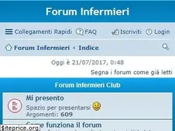 Sites similar to foruminfermieri.it