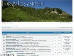 Sites similar to forumjurajskie.pl