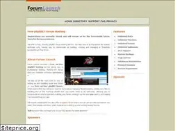 Sites similar to forumlaunch.net