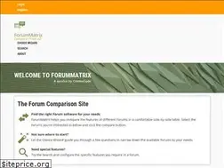 Sites similar to forummatrix.org
