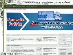 Sites similar to forumnauka.pl