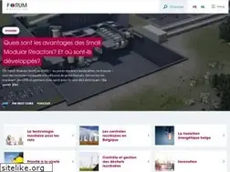 Sites similar to forumnucleaire.be