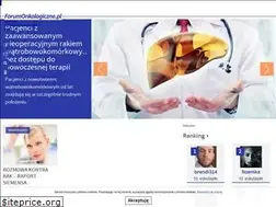 Sites similar to forumonkologiczne.pl