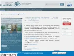 Sites similar to forumpachallenge.it