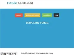 Sites similar to forumpolish.com