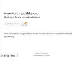 Sites similar to forumpolitika.org