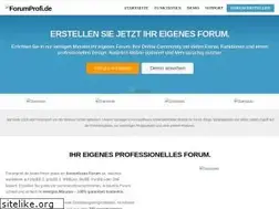 Sites similar to forumprofi.de