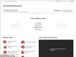 Sites similar to forumrowerowe.pl
