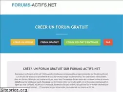 Sites similar to forums-actifs.net
