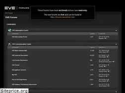 Sites similar to forums-archive.eveonline.com